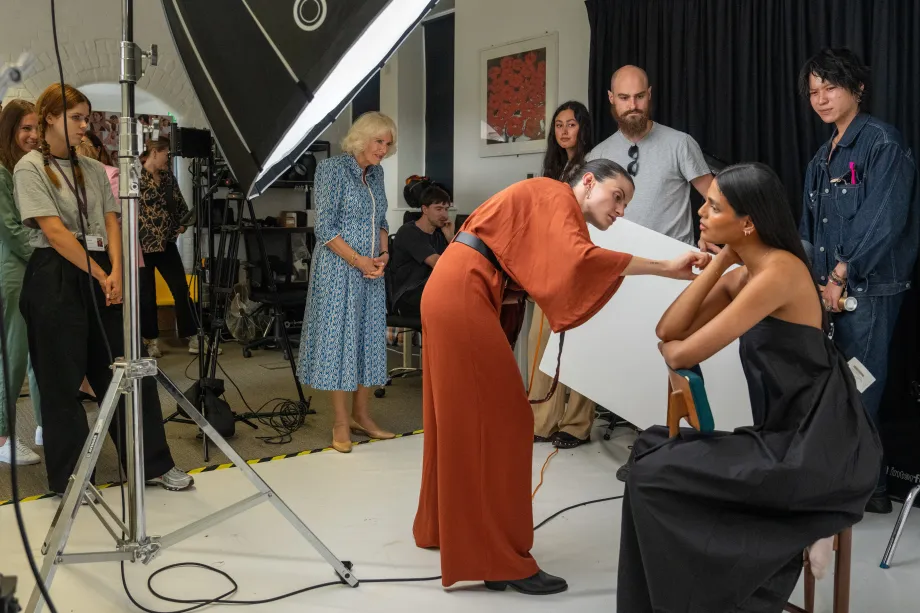 The Queen visits Monica Vinader
