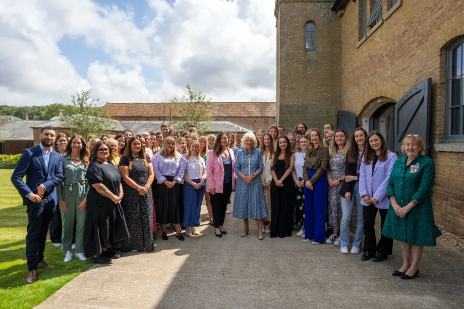 The Queen visits Monica Vinader