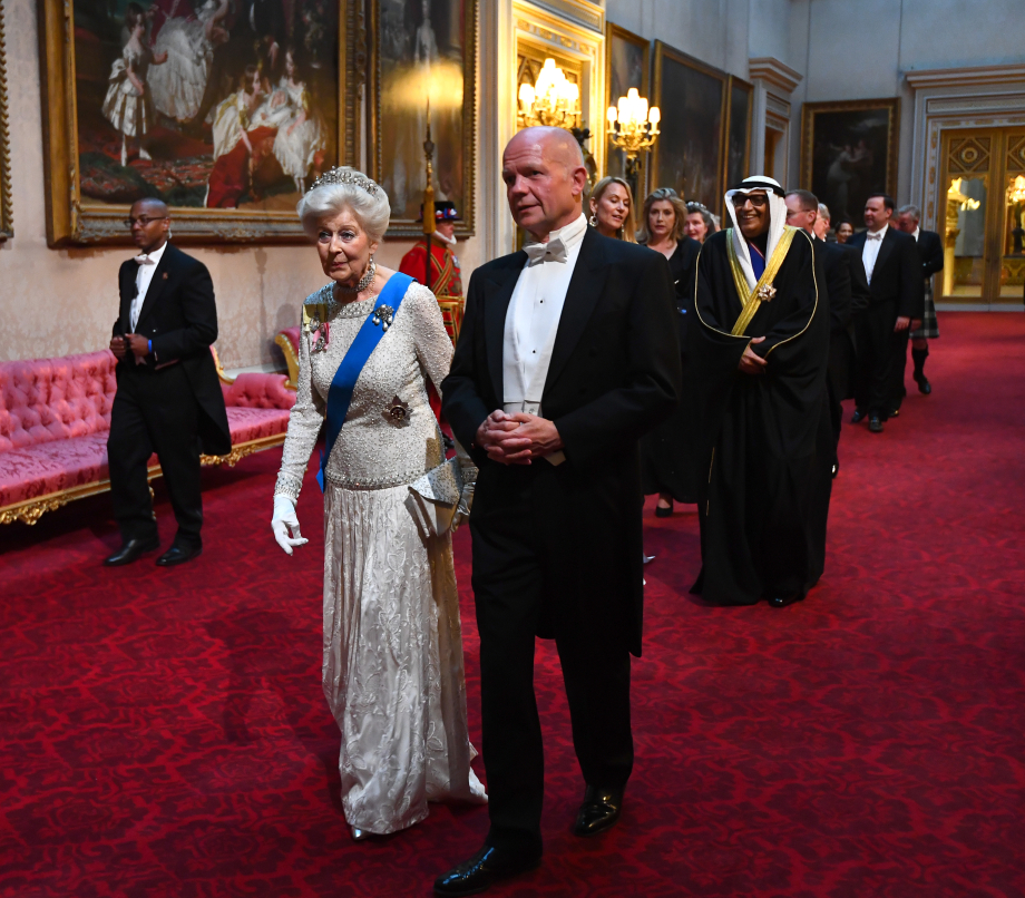 Princess Alexandra attends a State Visit