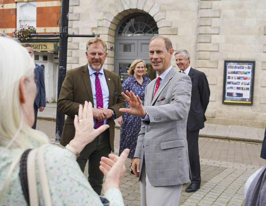 The Duke of Edinburgh visits Cornwall