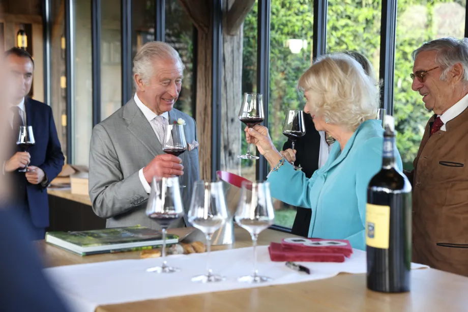 The King and Queen in Bordeaux