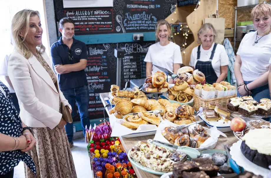 The Duchess of Edinburgh visits Wiltshire
