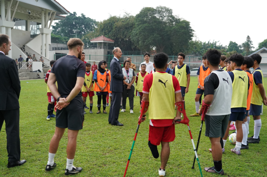 The Duke of Edinburgh in Indonesia