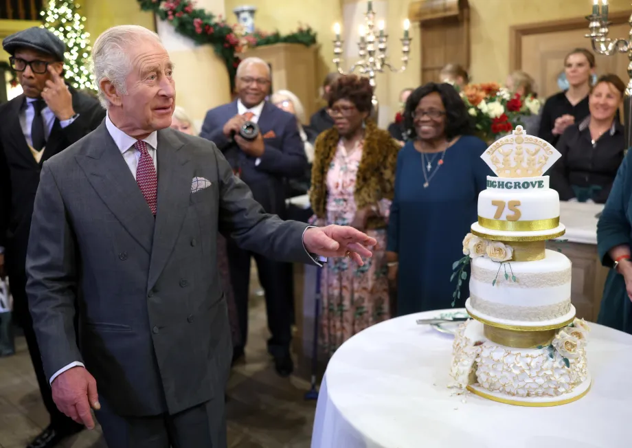 The King at Highgrove