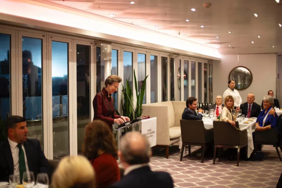 The Princess Royal in Gibraltar