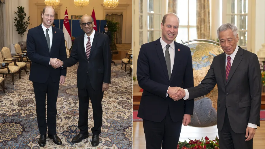 The Prince of Wales visits Singapore