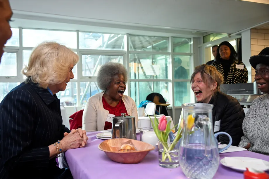 The Queen visits STORM
