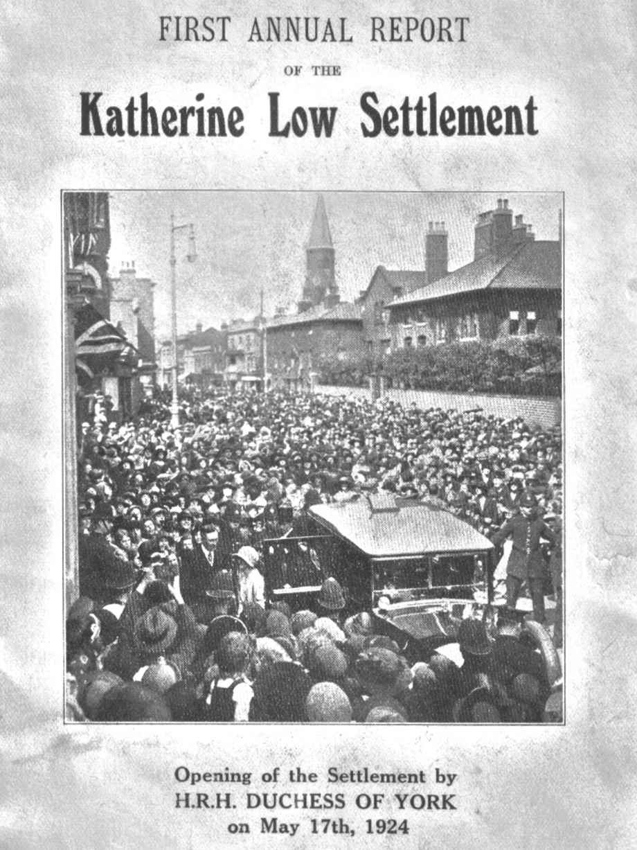 The Queen Mother opens the Katherine Low Settlement