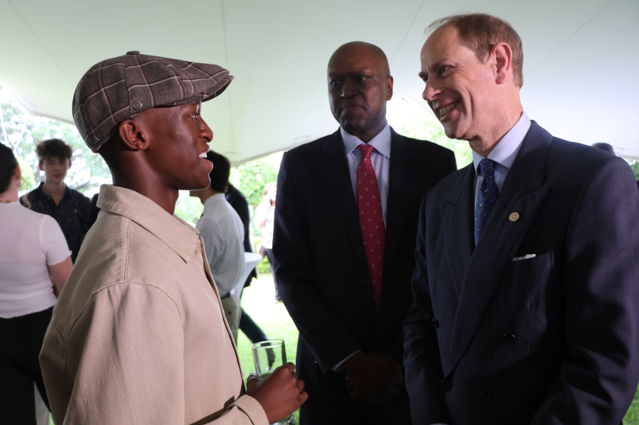 The Duke of Edinburgh visits South Africa