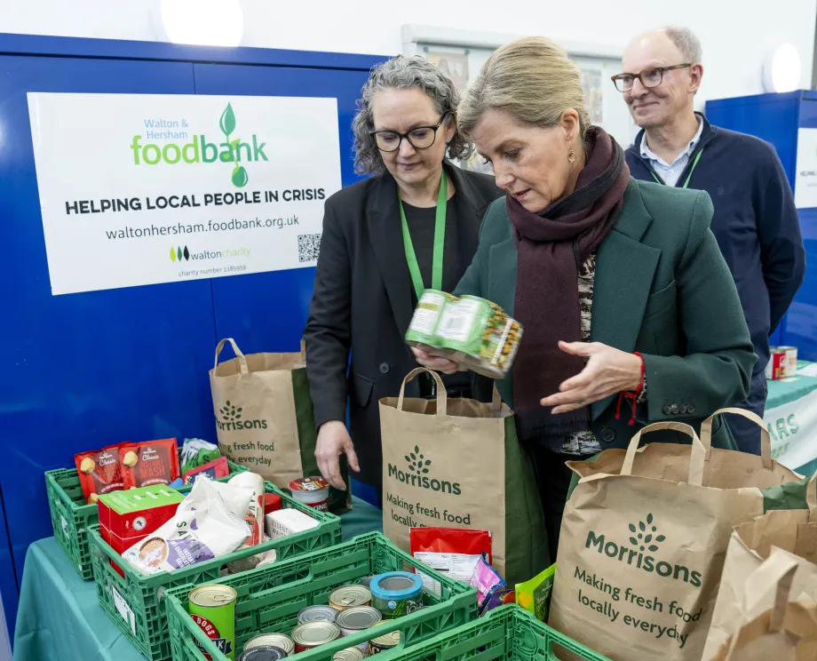 The Duchess of Edinburgh at the Walton Charity