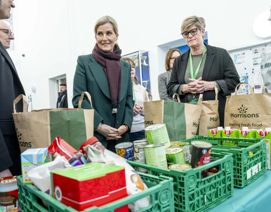 The Duchess of Edinburgh at the Walton Charity