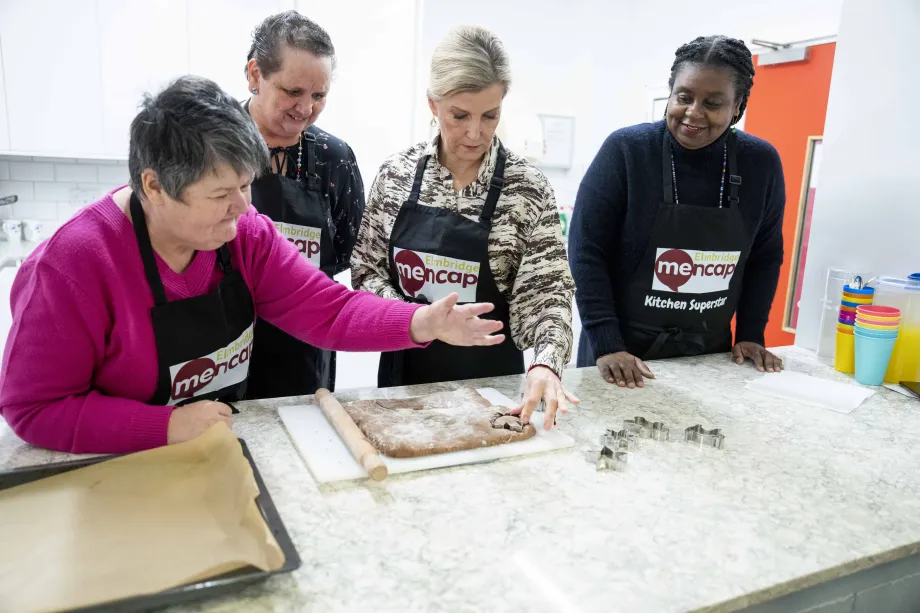 The Duchess of Edinburgh at the Walton Charity