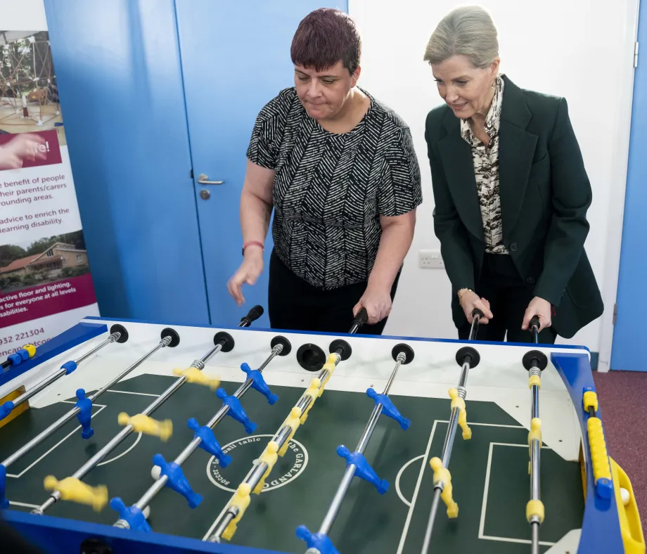 The Duchess of Edinburgh at the Walton Charity