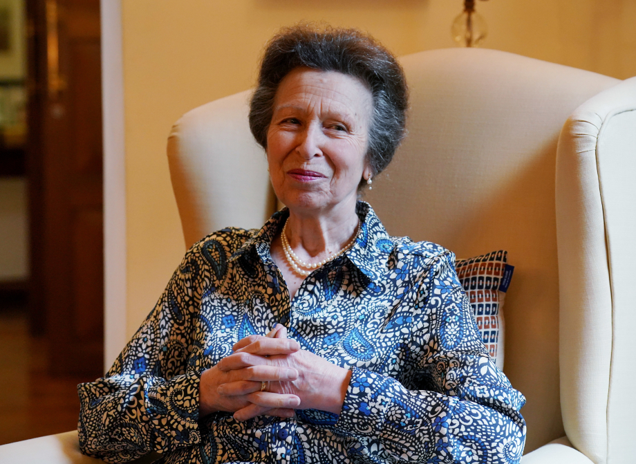 The Princess Royal and her husband Vice Admiral Sir Timothy Laurence during a visit to the British Council in Colombo, Sri Lanka, on day three of a visit to mark 75 years of diplomatic relations between the UK and Sri Lanka. 