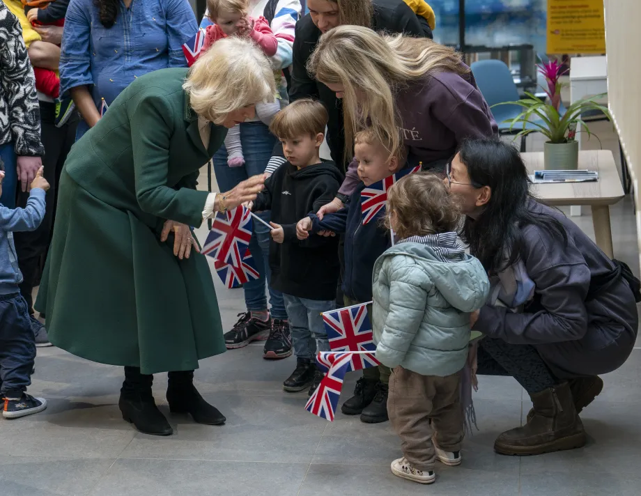 The Queen in Cambridge