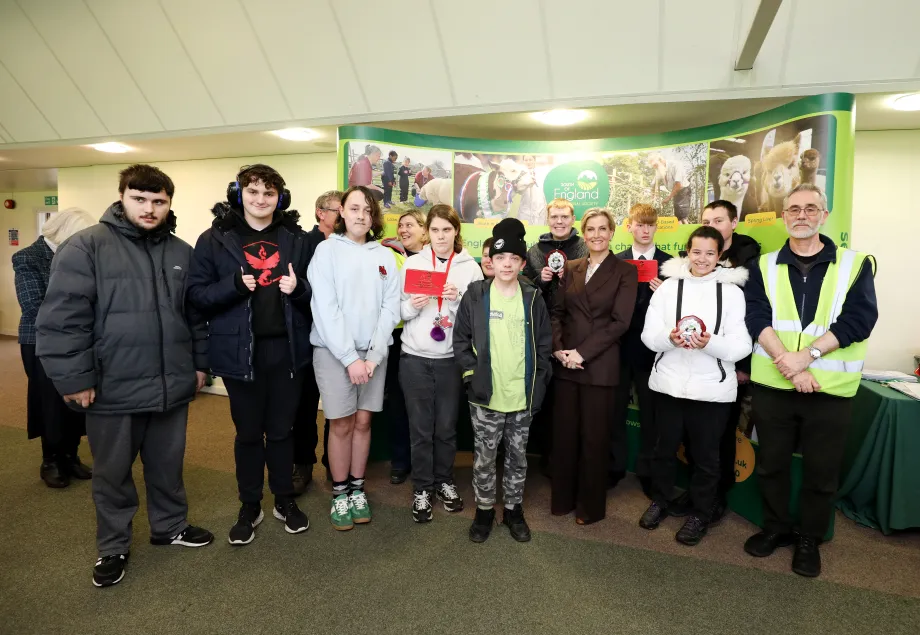 The Duchess of Edinburgh visits West Sussex
