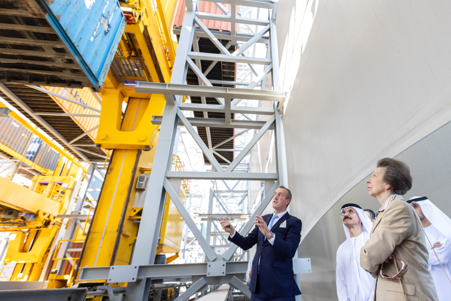 The Princess Royal visits BP World Jebel Ali