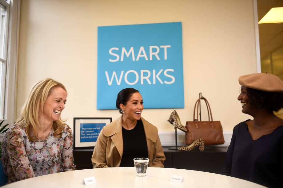 The Duchess of Sussex at Smartworks