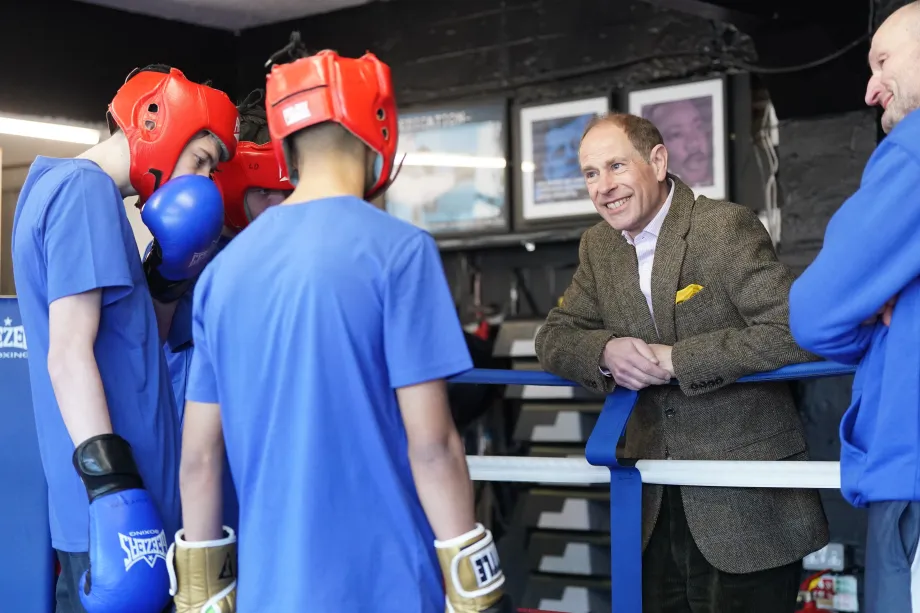 The Duke of Edinburgh in Staffordshire