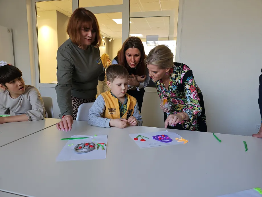 The Duchess of Edinburgh in Ukraine