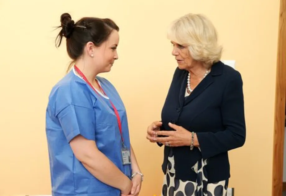 The Queen visits The Rowan