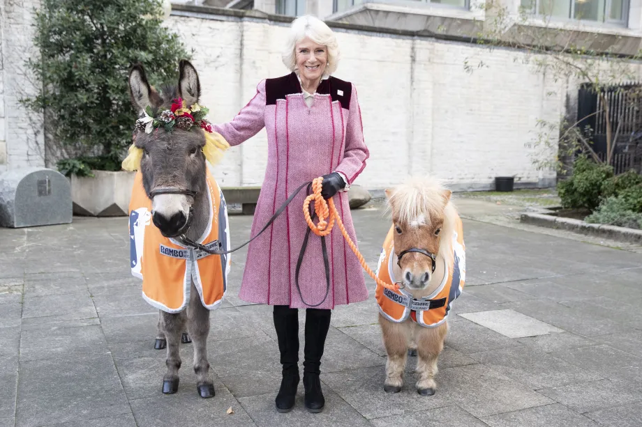 The Queen visits Brooke