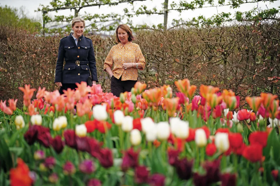 The Duchess of Edinburgh at Yeo Valley