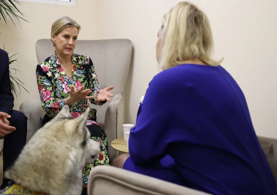 The Duchess of Edinburgh in Ukraine