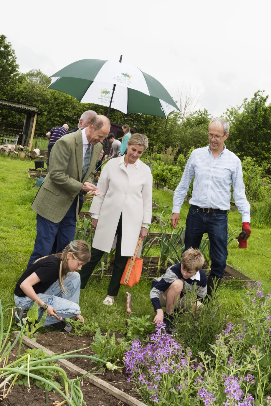 The Duke and Duchess of Edinburgh in Rutland