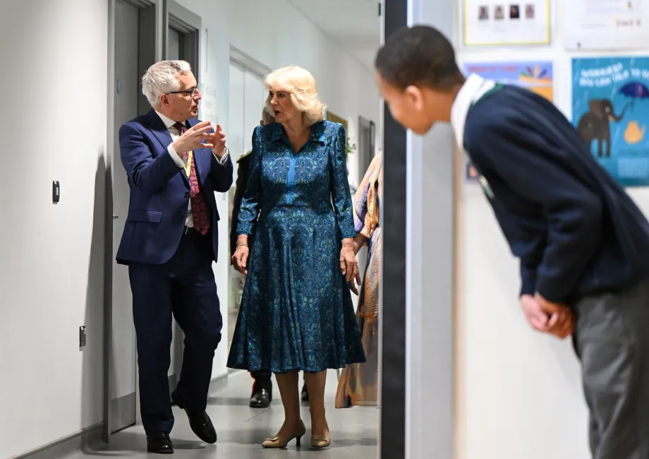 The Queen at Moreland Primary School