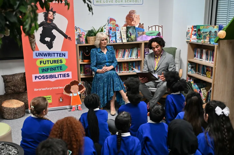 The Queen at Moreland Primary School