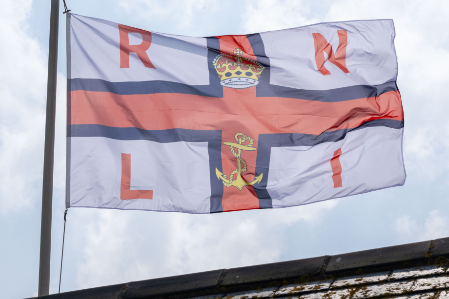 The King's Crown on RNLI flag