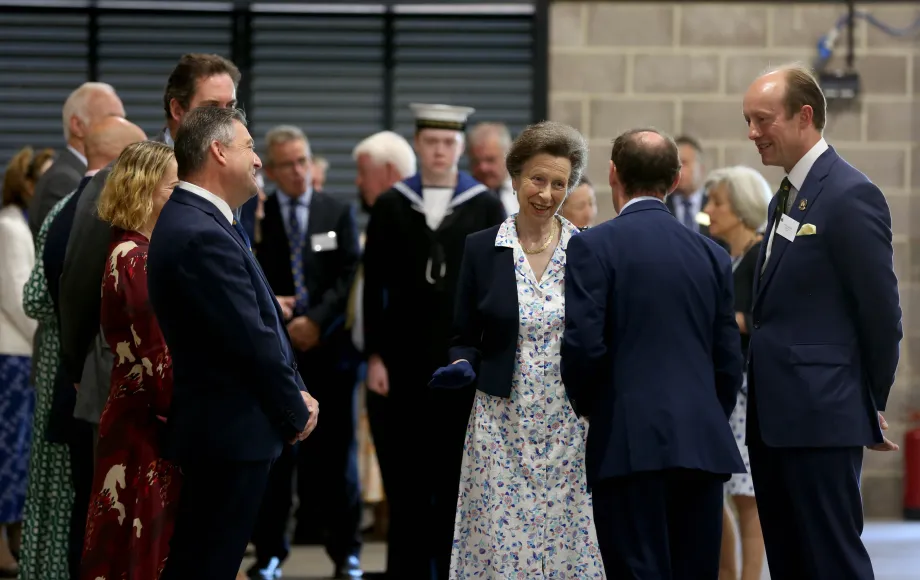 The Princess Royal visited Kildare Hall