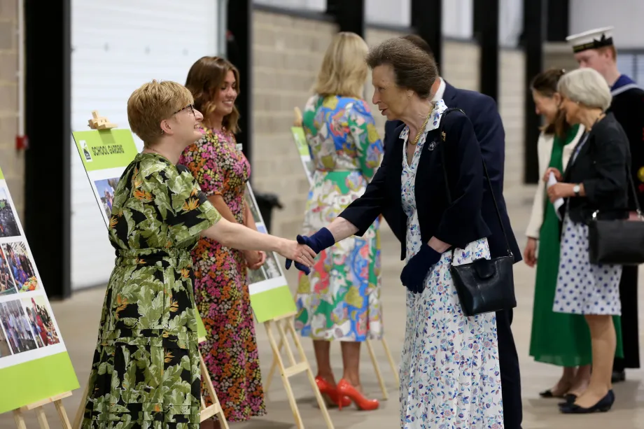 The Princess Royal visited Kildare Hall