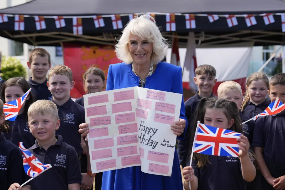 The Queen in Guernsey