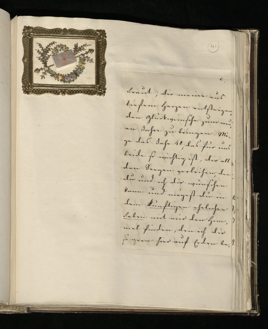 Letter written by Prince Albert to Queen Victoria
