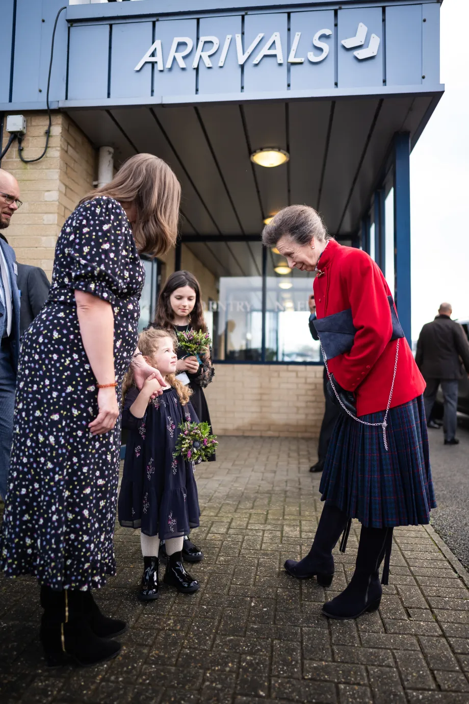 The Princess Royal visits Wings for Warriors. 