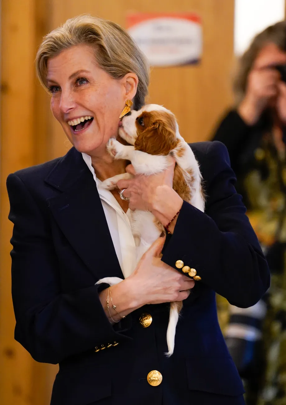 The Duchess of Edinburgh visits Dogs for Autism