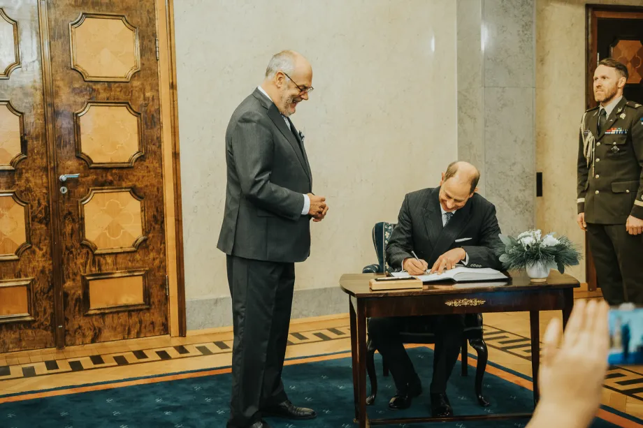 The Duke of Edinburgh visits Estonia