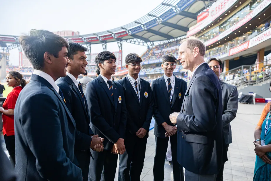 The Duke of Edinburgh in Mumbai