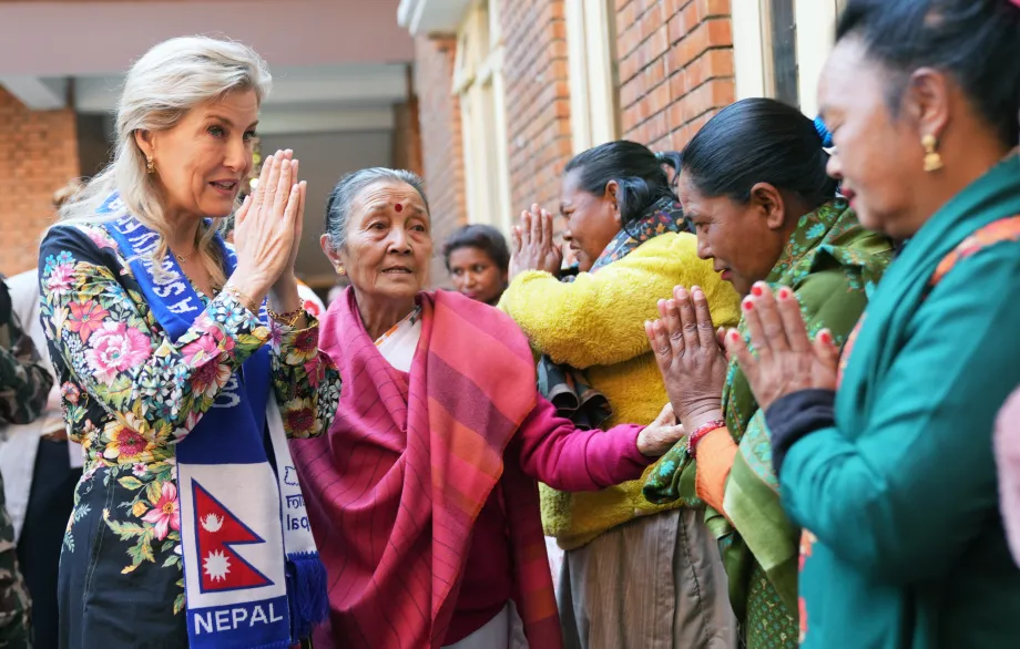The Duchess at Maiti Nepal