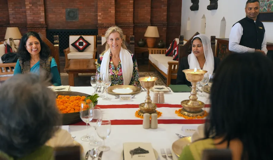 The Duchess meets change makers