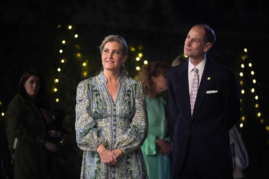 Their Royal Highnesses at the Ambassador's Residence