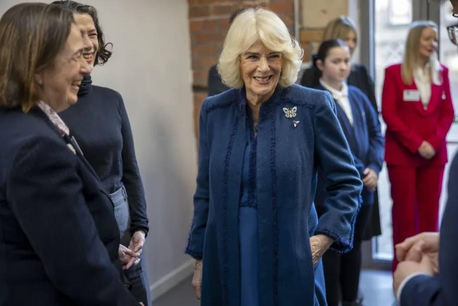 The Queen at the National Literacy Trust event