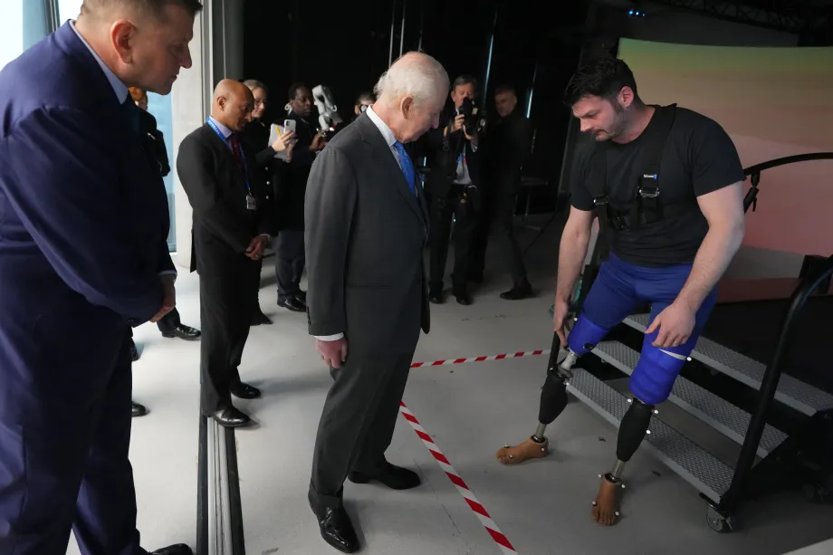 The King at Imperial's Centre for Injury Studies