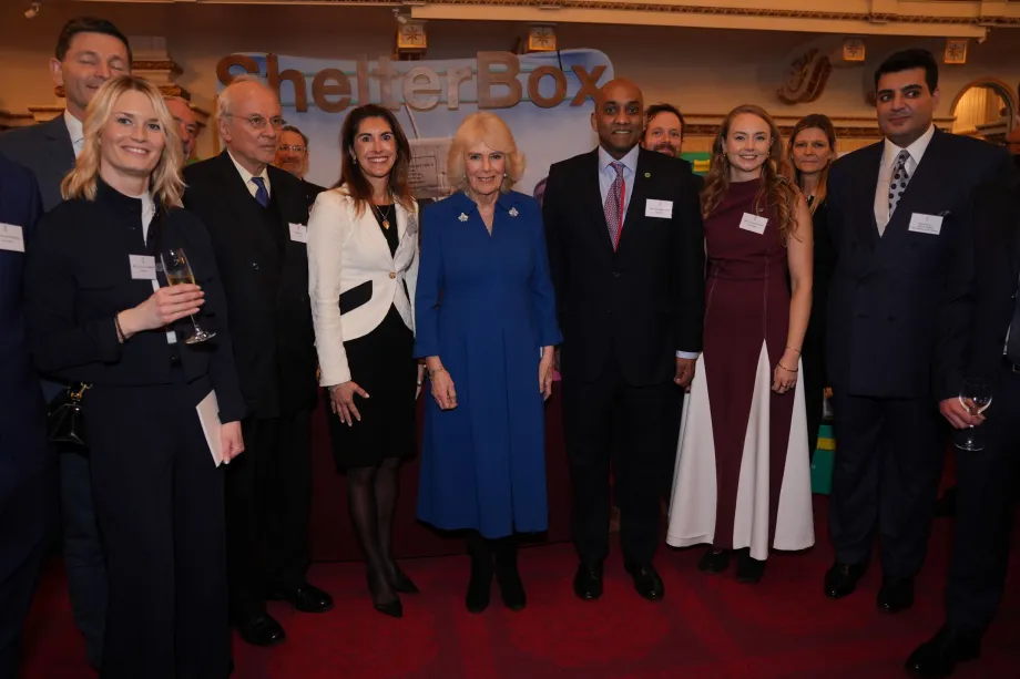 The Queen at a Humanitarian Reception