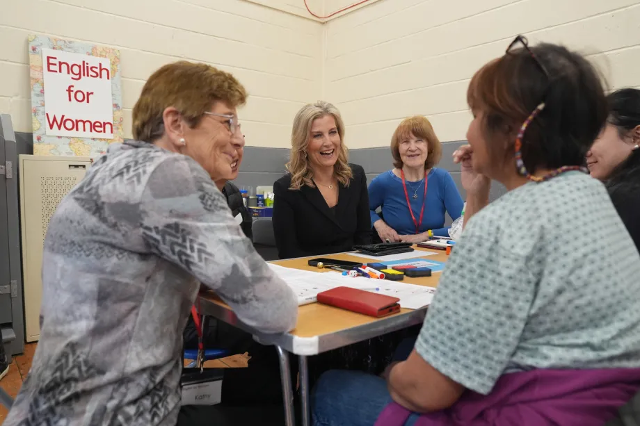 The Duchess of Edinburgh visits Mothers' Union in Chelmsford