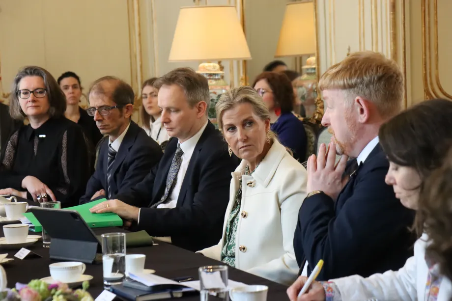 The Duchess of Edinburgh in Brussels