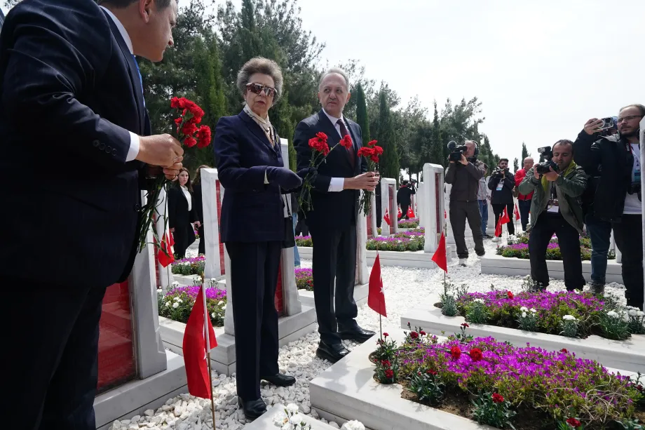 The Princess Royal in Gallipoli