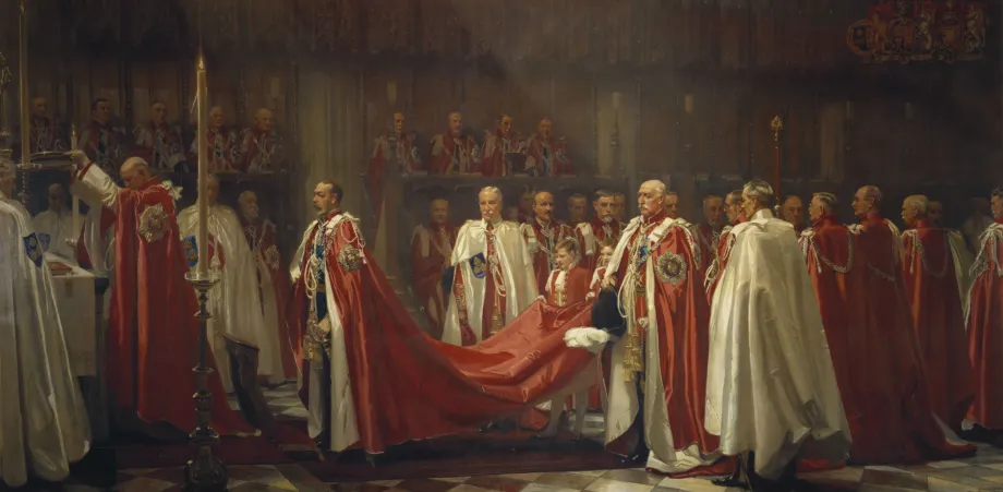 The Installation of the Knights of the Order of the Bath, The King's Offering 